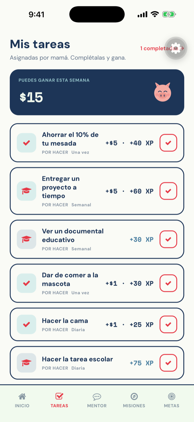 Tareas que pagan